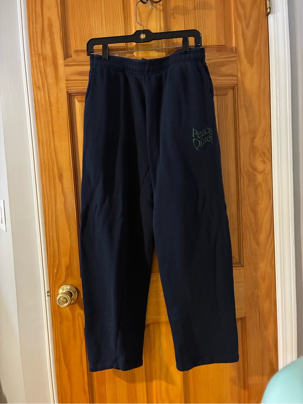 Men's Navy 'Peace & Quiet' Sweatpant